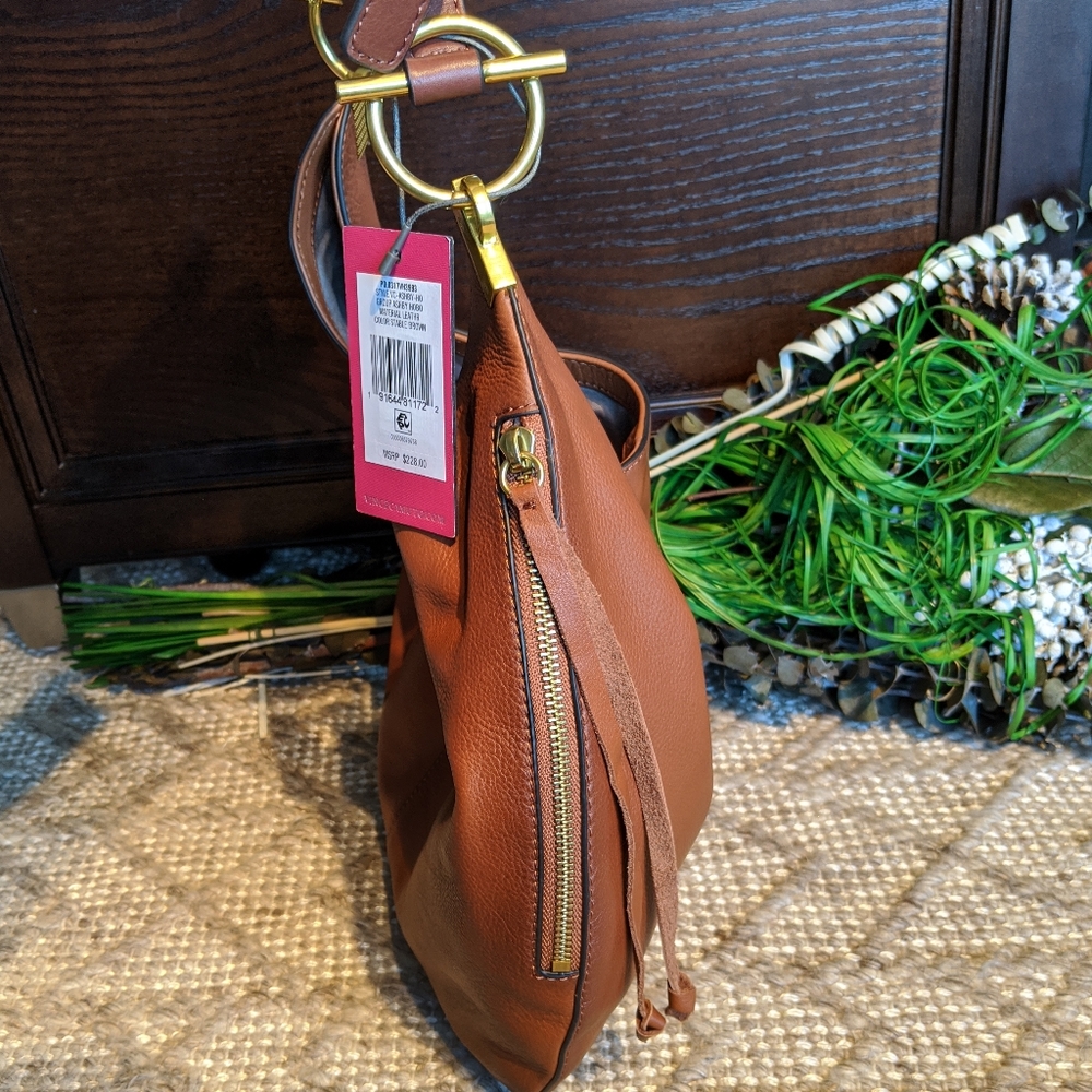 👜SOLD👜Vince Camuto Ashby hobo in stable brown - Picture 3 of 8